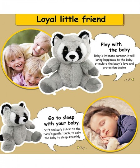 Light up Raccoon Stuffed Animal LED Glow Soft Plush Toy Colorful Companion Birthday Christmas for Kids 10'' $26.11 - Stuffed ...