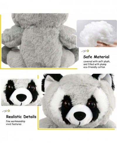 Light up Raccoon Stuffed Animal LED Glow Soft Plush Toy Colorful Companion Birthday Christmas for Kids 10'' $26.11 - Stuffed ...