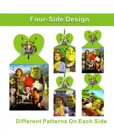 12pcs Shrek Party Favor Gift Boxes Shrek Movie Theme Birthday Party Supplies for Shrek Party Decorations $24.05 - Kids' Party...