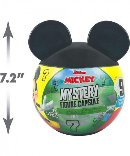 Disney Junior Mickey Mouse Mystery Figure Capsule 9 pieces inside Amazon Exclusive $28.65 - Action Figures