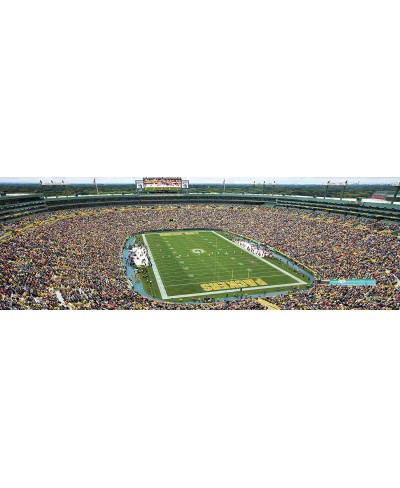 MasterPieces 1000 Piece Sports Jigsaw Puzzle - NFL Green Bay Packers Center View Panoramic - 13"x39 $31.45 - Jigsaw Puzzles