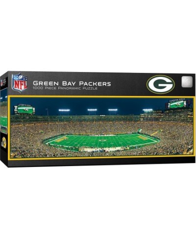 MasterPieces 1000 Piece Sports Jigsaw Puzzle - NFL Green Bay Packers Center View Panoramic - 13"x39 $31.45 - Jigsaw Puzzles