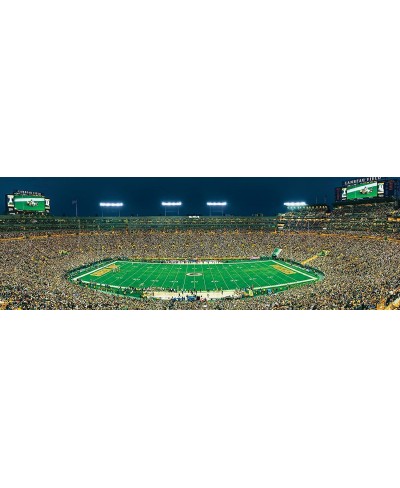 MasterPieces 1000 Piece Sports Jigsaw Puzzle - NFL Green Bay Packers Center View Panoramic - 13"x39 $31.45 - Jigsaw Puzzles