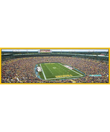 MasterPieces 1000 Piece Sports Jigsaw Puzzle - NFL Green Bay Packers Center View Panoramic - 13"x39 $31.45 - Jigsaw Puzzles