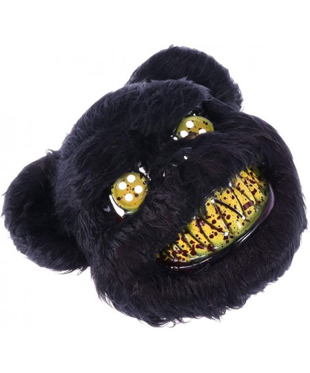 Halloween Bear Mask Animal Cosplay Mask Fancy Dress-up Accessory for Halloween Masquerade Cosplay Costume Party Mask Black $1...