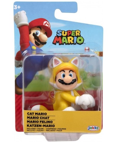 91424 2.5" Cat Mario Action Figure $22.04 - Action Figures