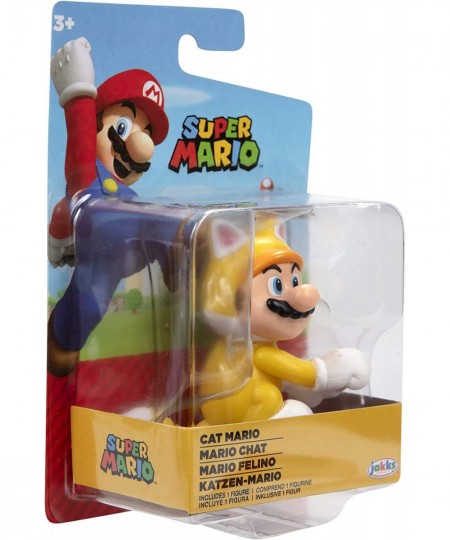 91424 2.5" Cat Mario Action Figure $22.04 - Action Figures