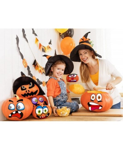 Halloween Pumpkin Decorating Kits Pumpkin Stickers Decorating Halloween Pumpkin Face Crafts for Kids Halloween Trick or Treat...