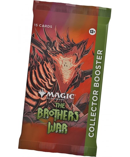 Magic: The Gathering The Brothers’ War Collector Booster | 15 Magic Cards $45.05 - Card Games