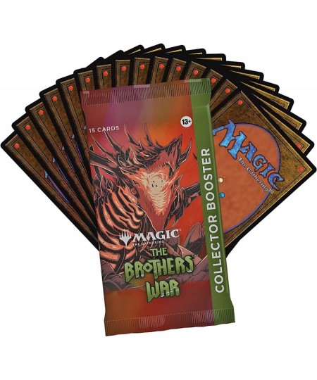 Magic: The Gathering The Brothers’ War Collector Booster | 15 Magic Cards $45.05 - Card Games