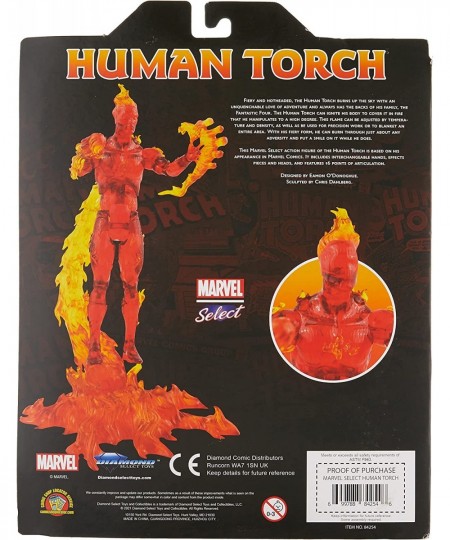 Marvel Select: Human Torch Action Figure $47.79 - Action Figures