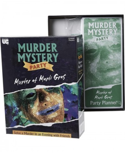 Murder Mystery Party Games - Murder At Mardi Gras Host Your Own New Orleans Murder Mystery Dinner for 8 Adult Players Solve t...