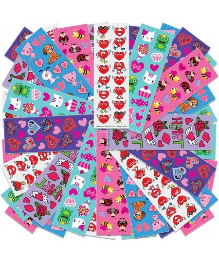 Valentine’s Day Stickers Assortment for Kids 100 Sheets with Over 1 600 Stickers Valentine Stickers and Treats Home-Made Holi...