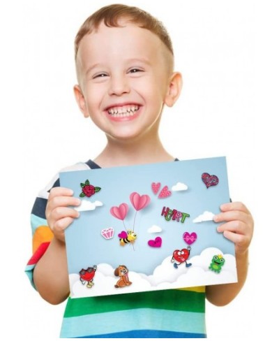 Valentine’s Day Stickers Assortment for Kids 100 Sheets with Over 1 600 Stickers Valentine Stickers and Treats Home-Made Holi...