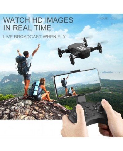 Mini Drone for Kids and Adults LS-MIN RC Quadcopter with 1080P Camera 360° Flip Gesture Photo/Video Track Flight Altitude Hol...