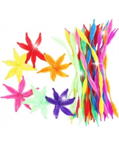 100Pcs Craft Pipe Cleaners Chenille Stems Assorted Colors Twisted Stick for DIY Art Crafts Decorations Kids Children Handmade...