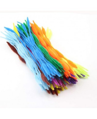 100Pcs Craft Pipe Cleaners Chenille Stems Assorted Colors Twisted Stick for DIY Art Crafts Decorations Kids Children Handmade...