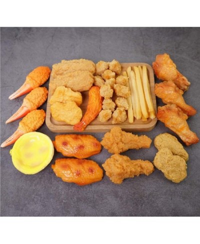 2pcs Artificial Fake Chicken Wings Model Lifelike Teaching Tools Restaurant Window Display Party Tricky Props $16.63 - Toy Ki...