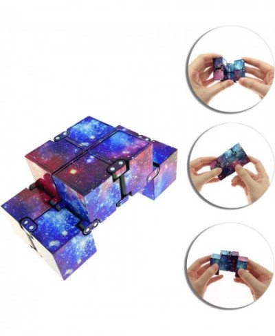 3PCS Infinity Fidget Cube for Adults Kids Cool Mini Gadget Spinner Best for Stress and Anxiety Relief Kill Time Toys Infinite...